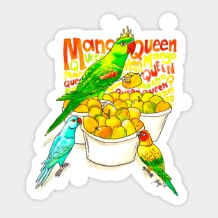 Mango Queen Sticker